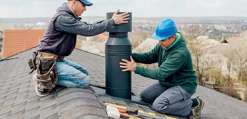 Chimney Flashing Replacement for Storm Damage in Northbrook