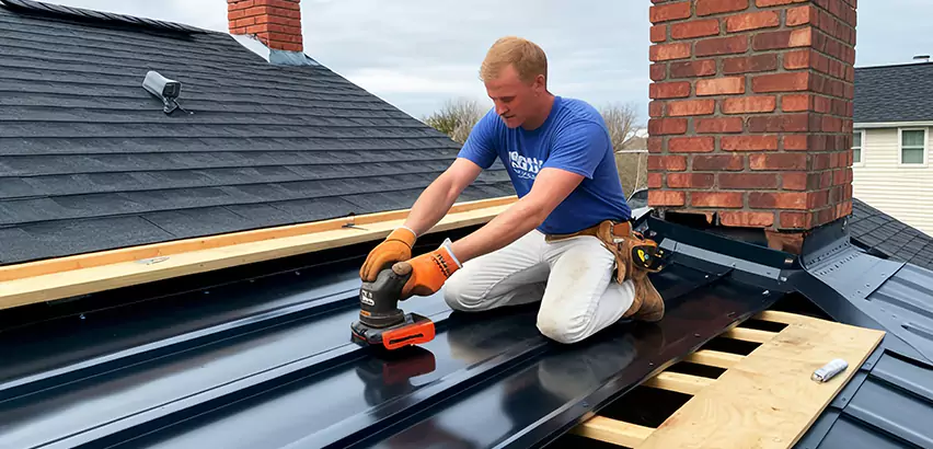 Metal Roof Leak Repair in Northbrook