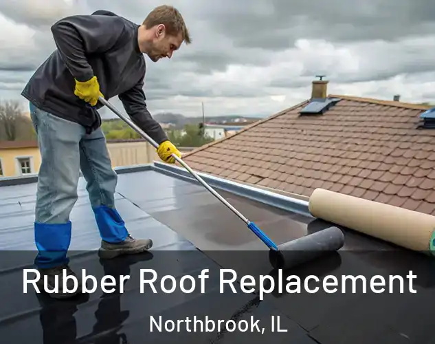  Rubber Roof Replacement Northbrook, IL